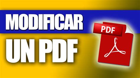 Modificar pdf - Cómo editar un PDF desde tu ordenador o tu móvil. Trucos para modificar un documento PDF online de forma gratuita.